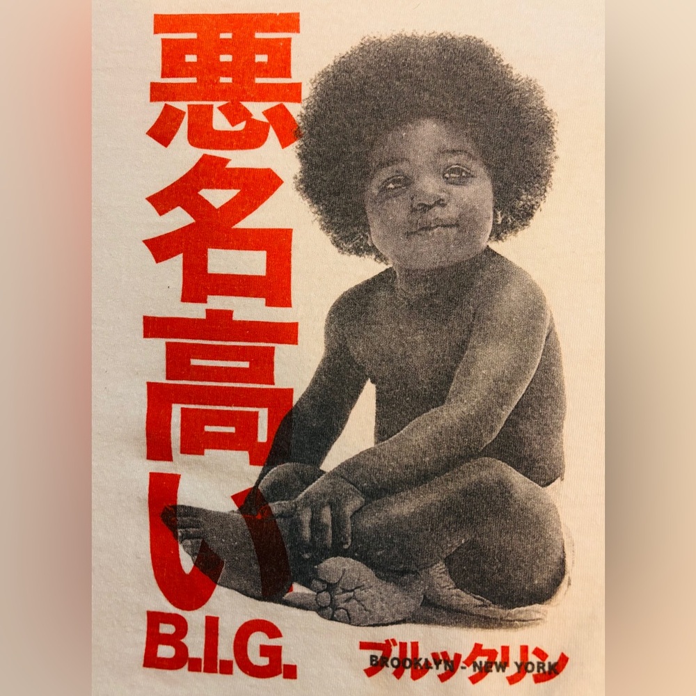 Notorious BIG Biggie Smalls Crop Tee